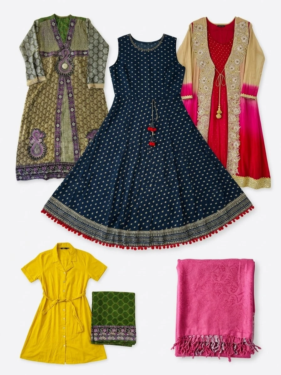 Assorted Women's Ethnic Wear and Dresses