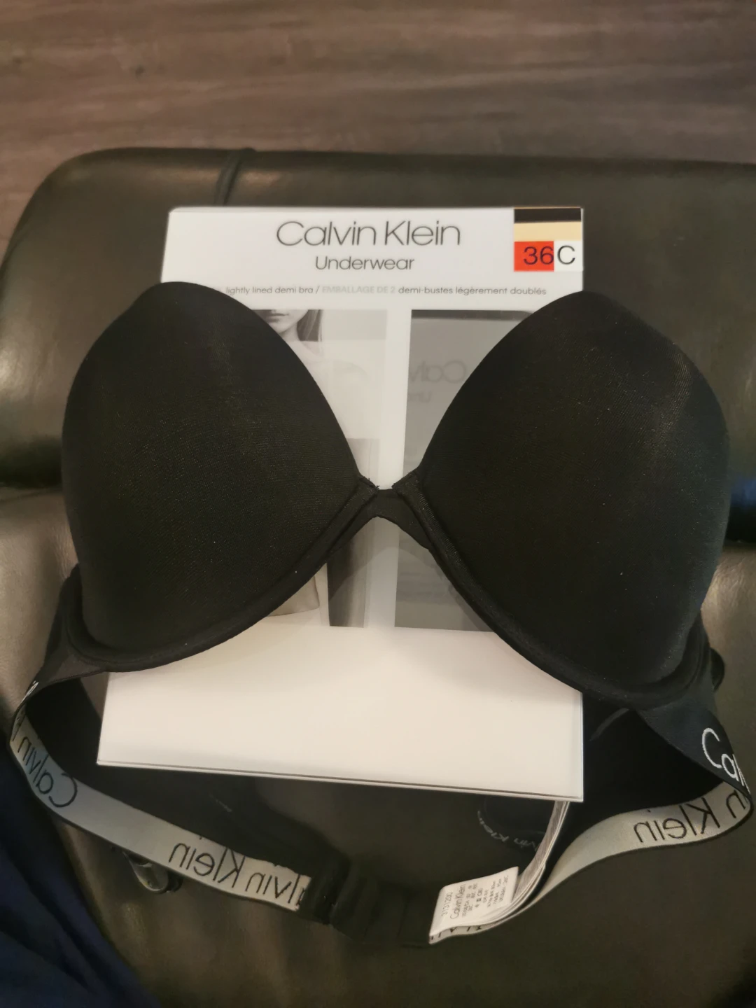 Calvin Klein 2-Pack Lightly Lined Demi Bras 36C - photo 2