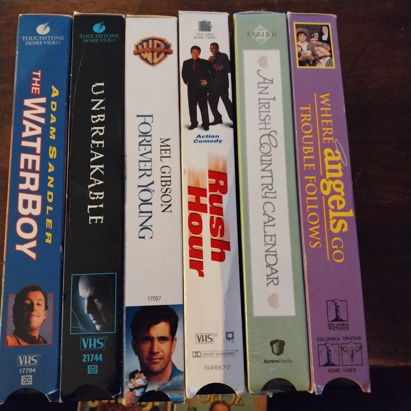 Lot of 6 Vintage VHS Movies - photo 2