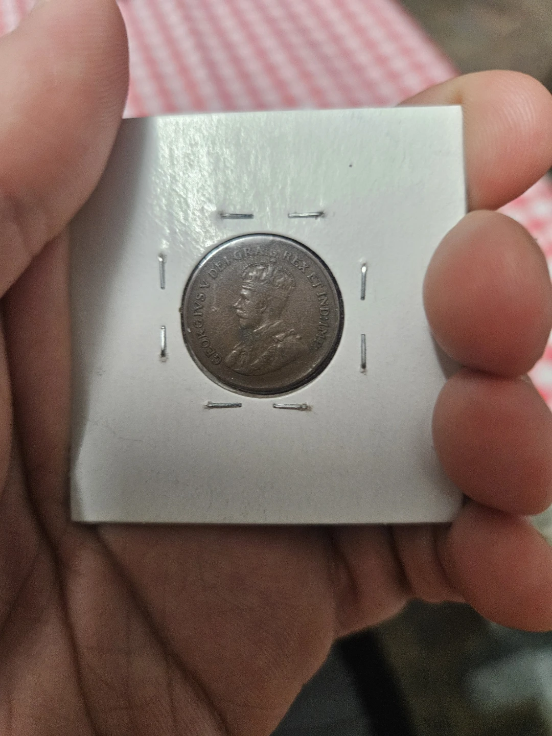1929 Canadian One Cent Coin - photo 2