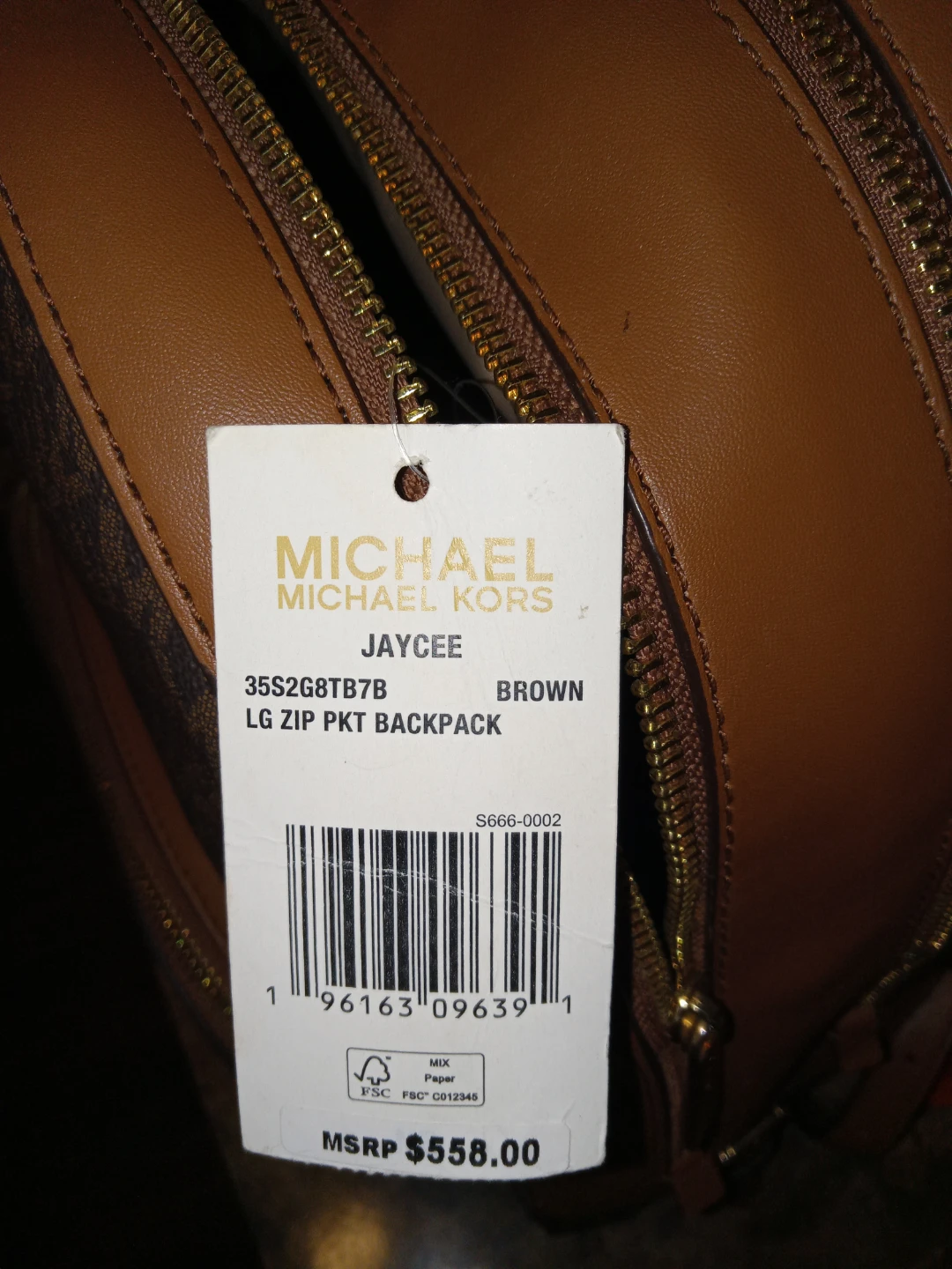 Michael Kors Jaycee Large Zip Backpack - photo 3