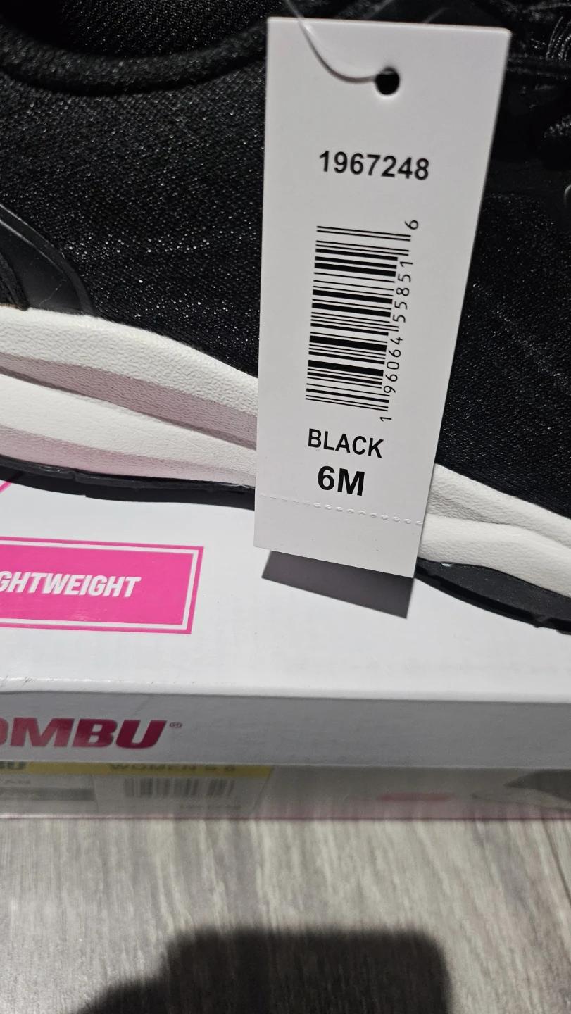Khombu Women's Sneakers - Black - Size 6M - photo 3