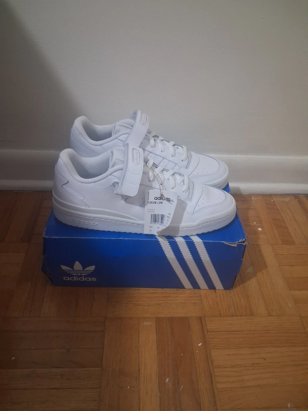 Adidas Forum Low White Sneakers - photo 2