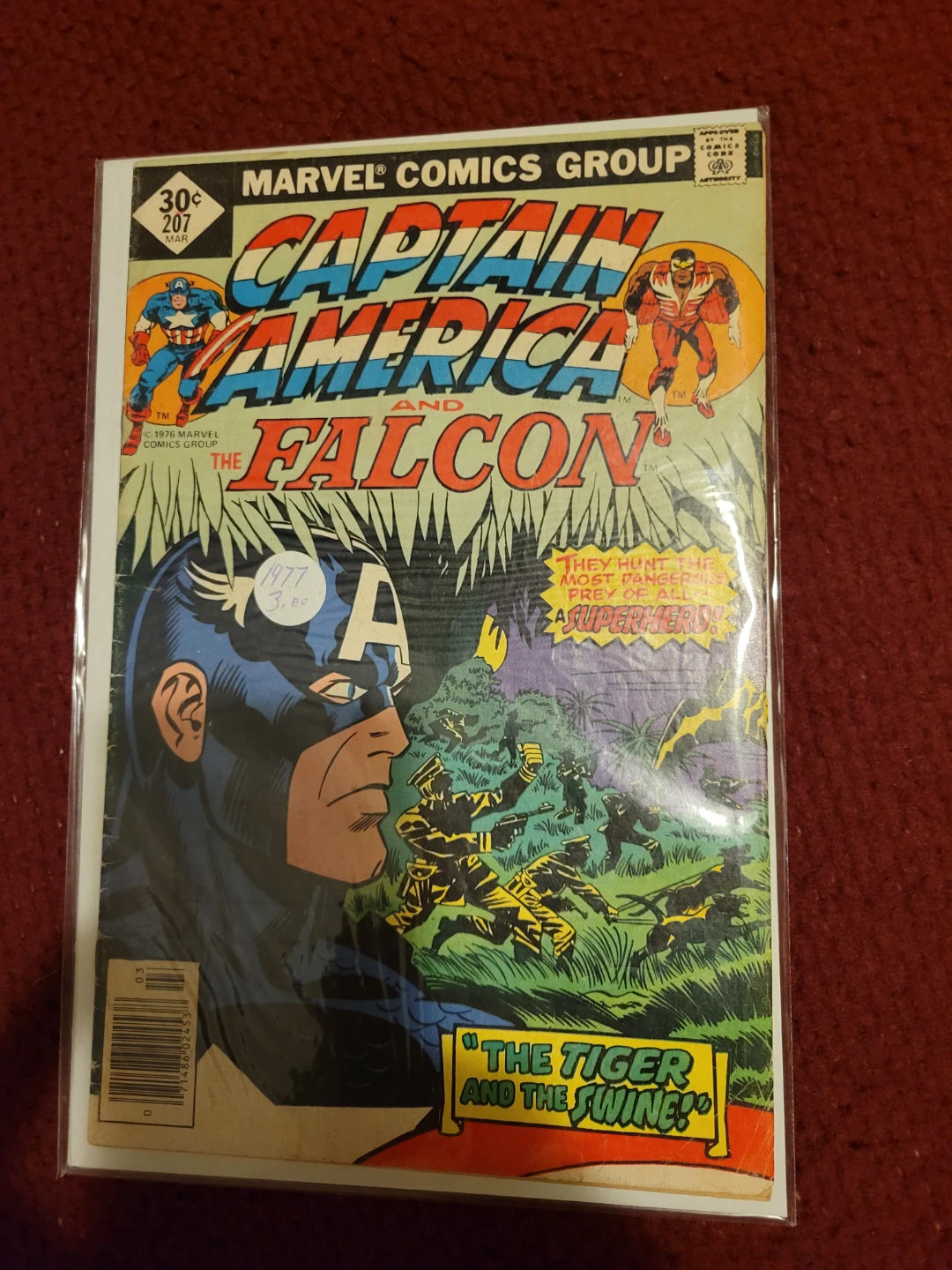 Captain America and The Falcon Issue 207 Comic