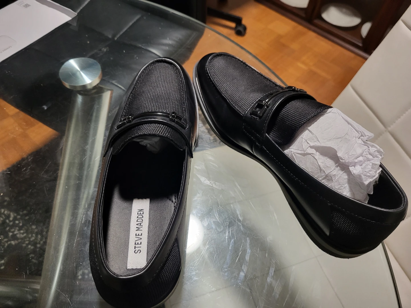 Steve Madden Scott Loafers Black Size 8.5 - photo 5