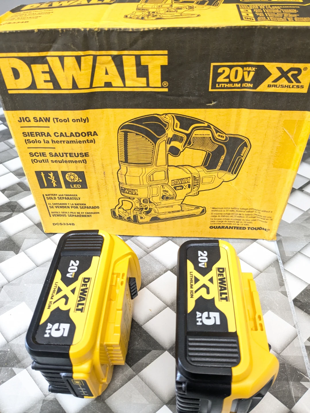 20V Max DeWalt XR Jigsaw PRO- Combo Kit - photo 3