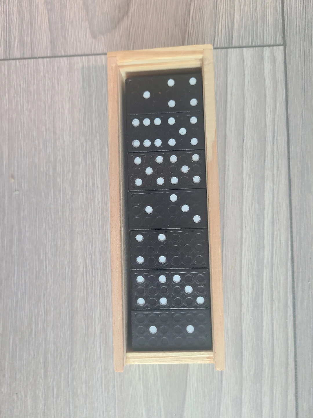 Wooden Dominoes Set - photo 2
