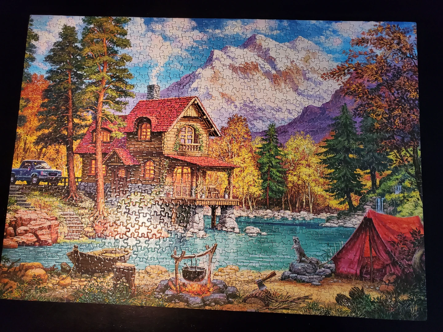 Ceaco Weekend Retreat 1000-piece puzzle - photo 5