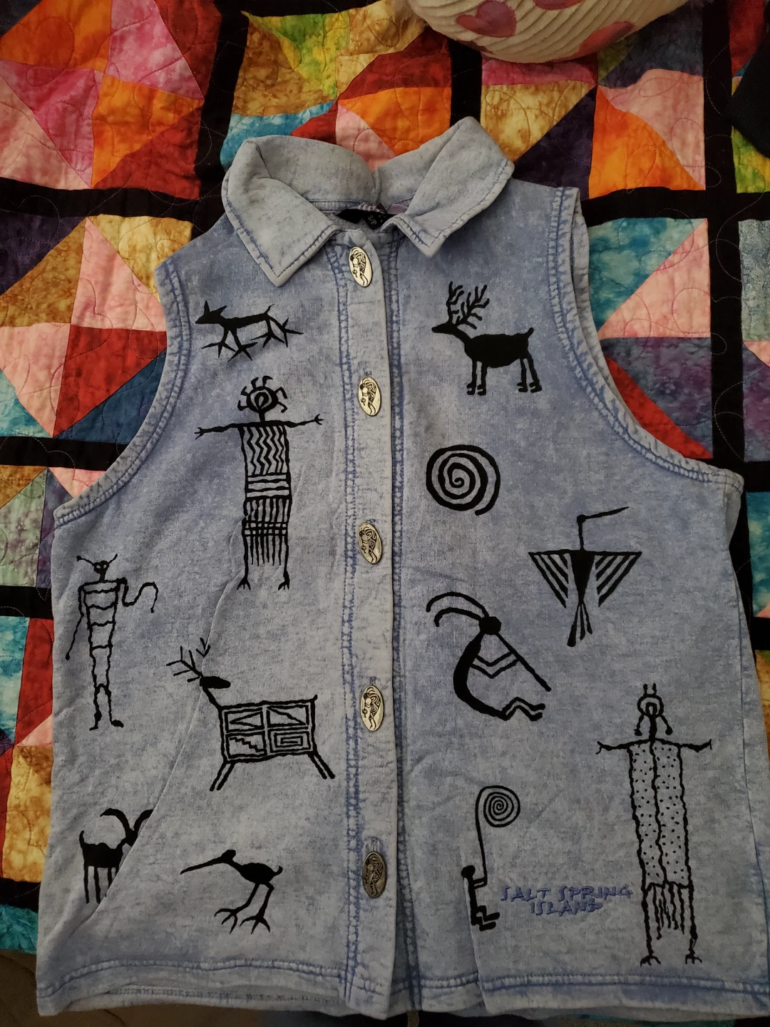 Salt Spring Island Denim Vest