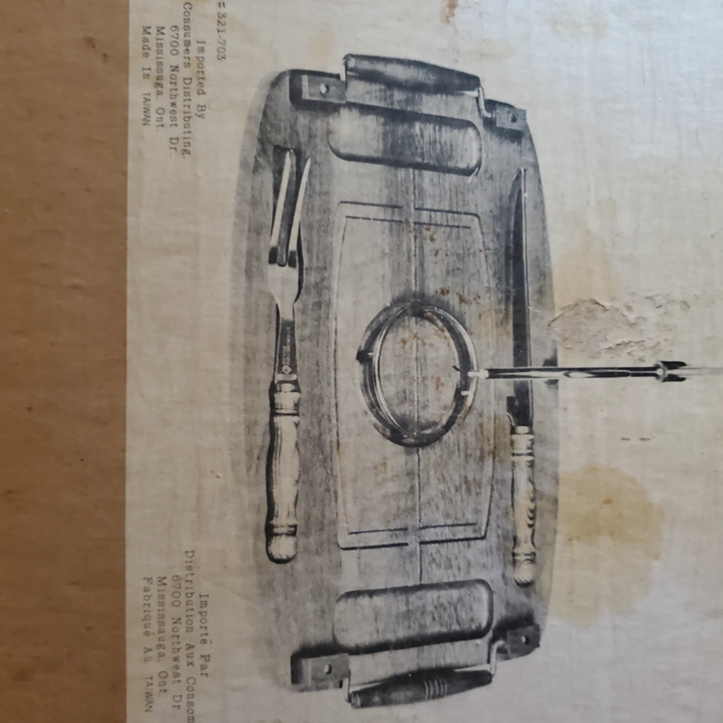 Vintage Wooden Carving Board Set - photo 3