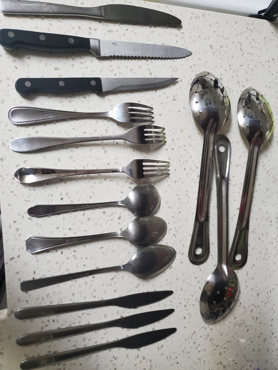 Assorted Stainless Steel Kitchen Utensil Set - photo 2