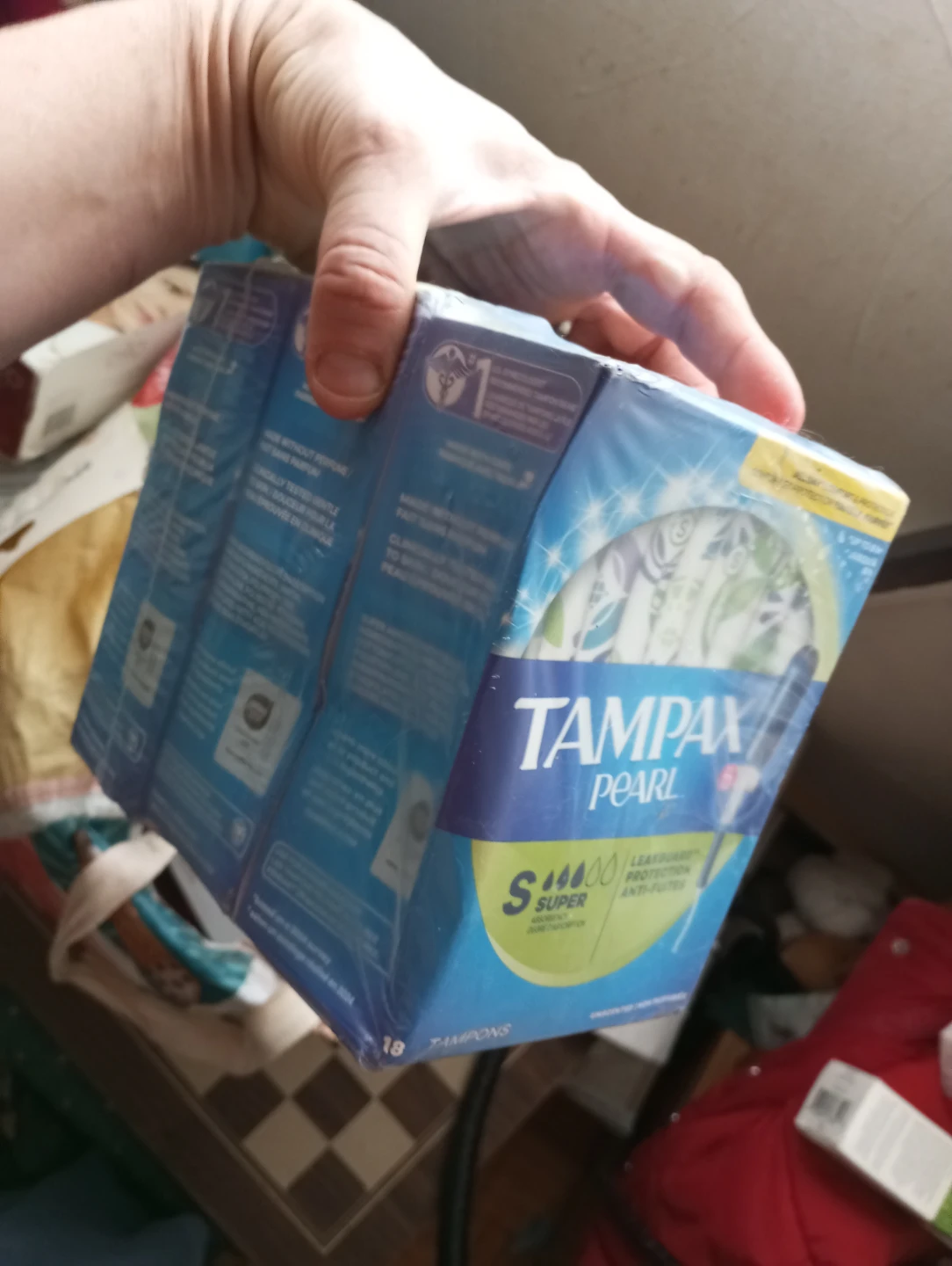 Tampax Pearl Super Absorbency Tampons