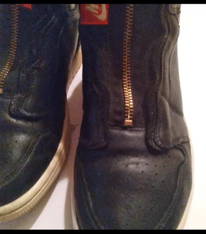 Nike Air Jordan 1 Zip High Top Sneakers - photo 4
