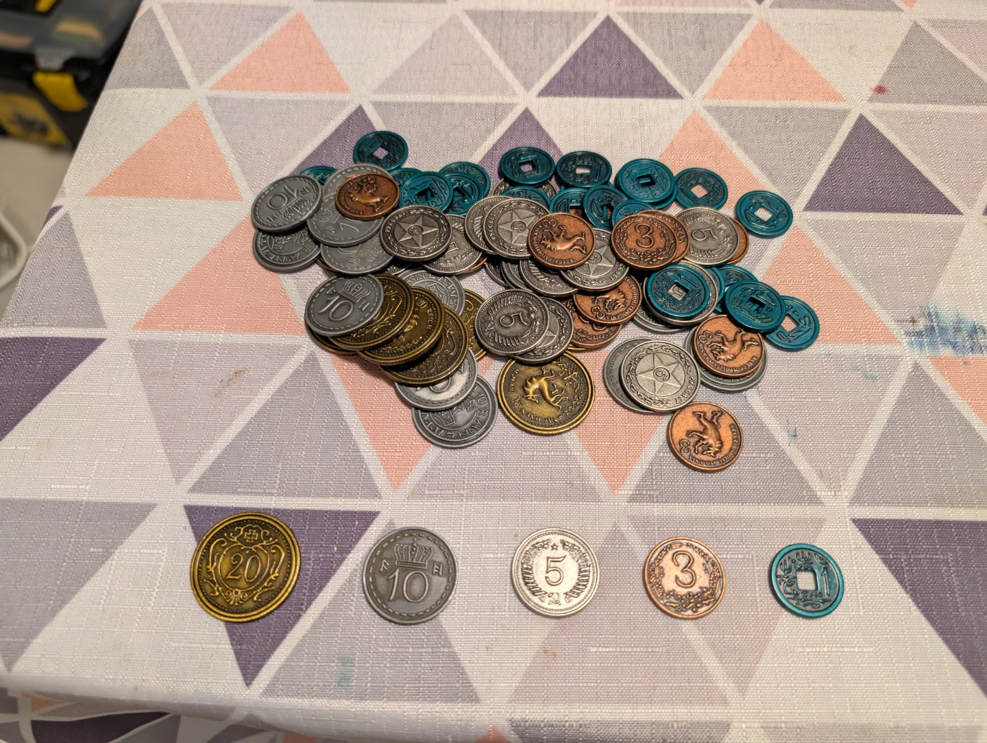Scythe Board Game + Metal Coins - photo 2