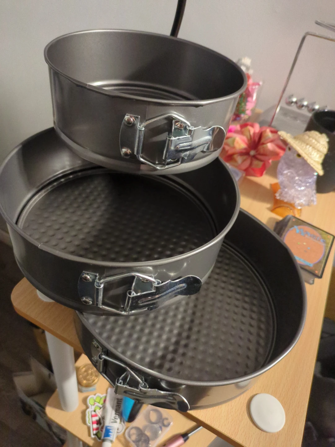 Set of 3 Springform Cake Pans