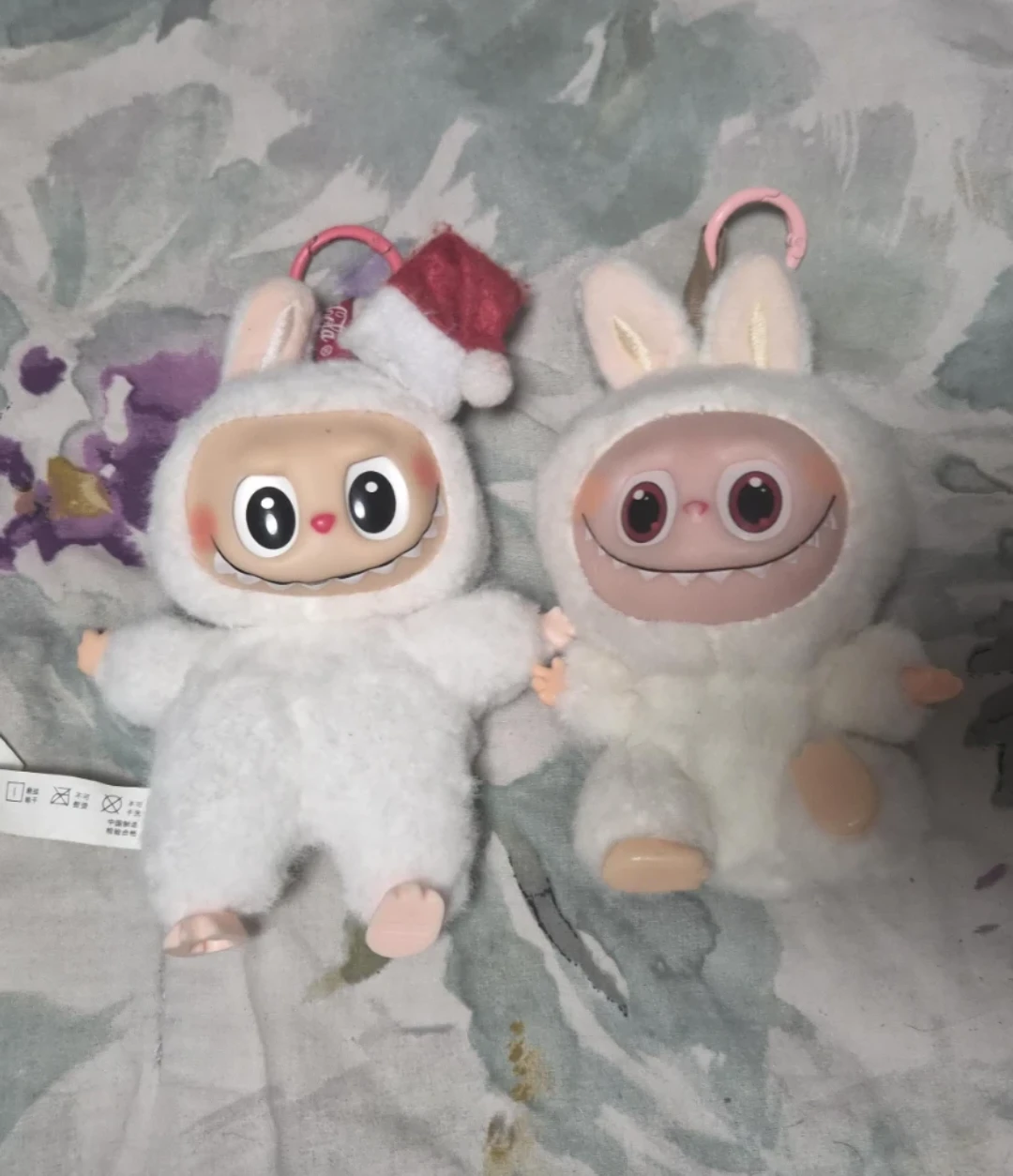 Coca-Cola Labubu Style Plush Keychains