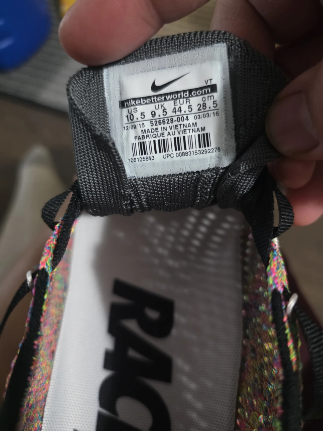 Nike Flyknit Racer multicolor 1.0 size 10.5 - photo 5