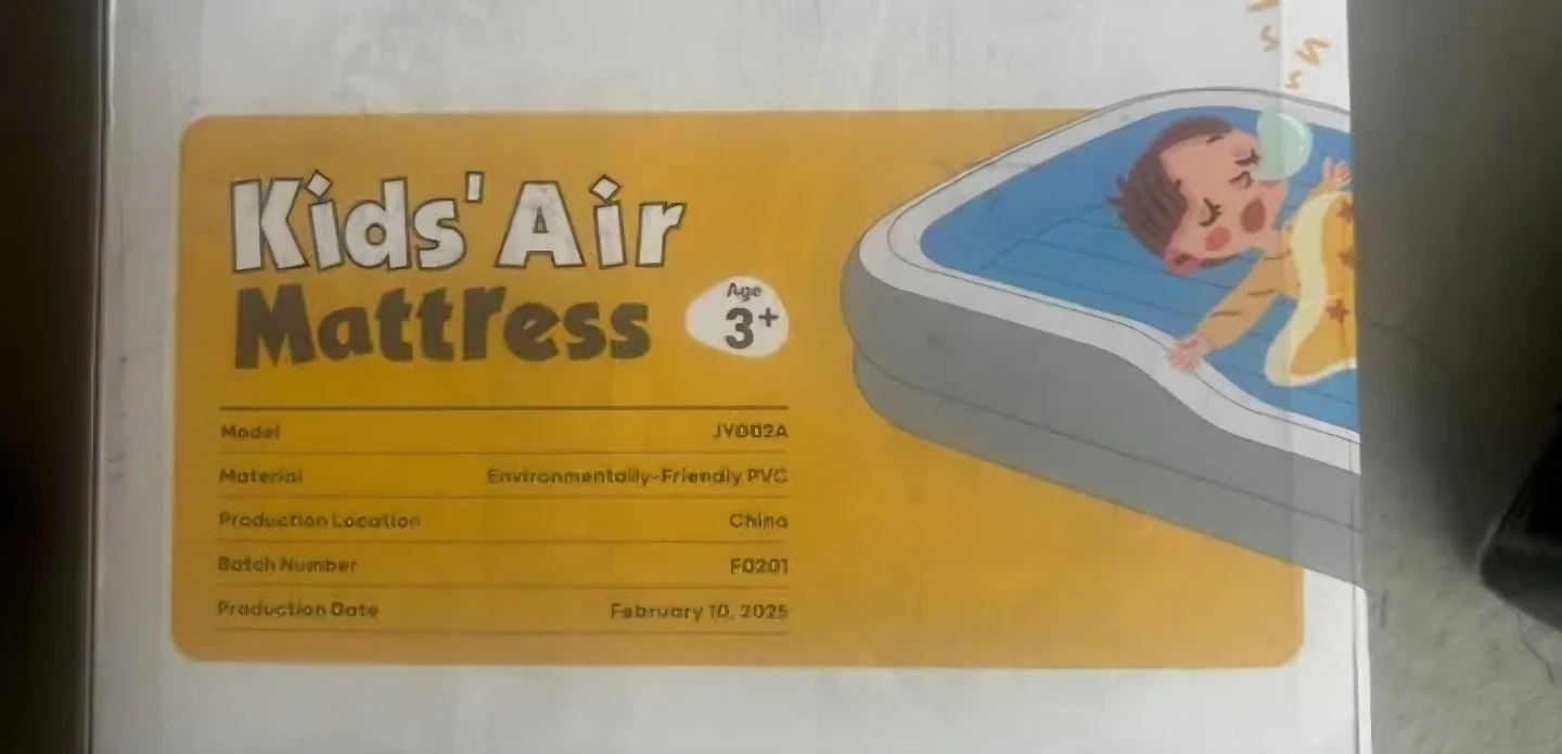 Kids' Inflatable Air Mattress