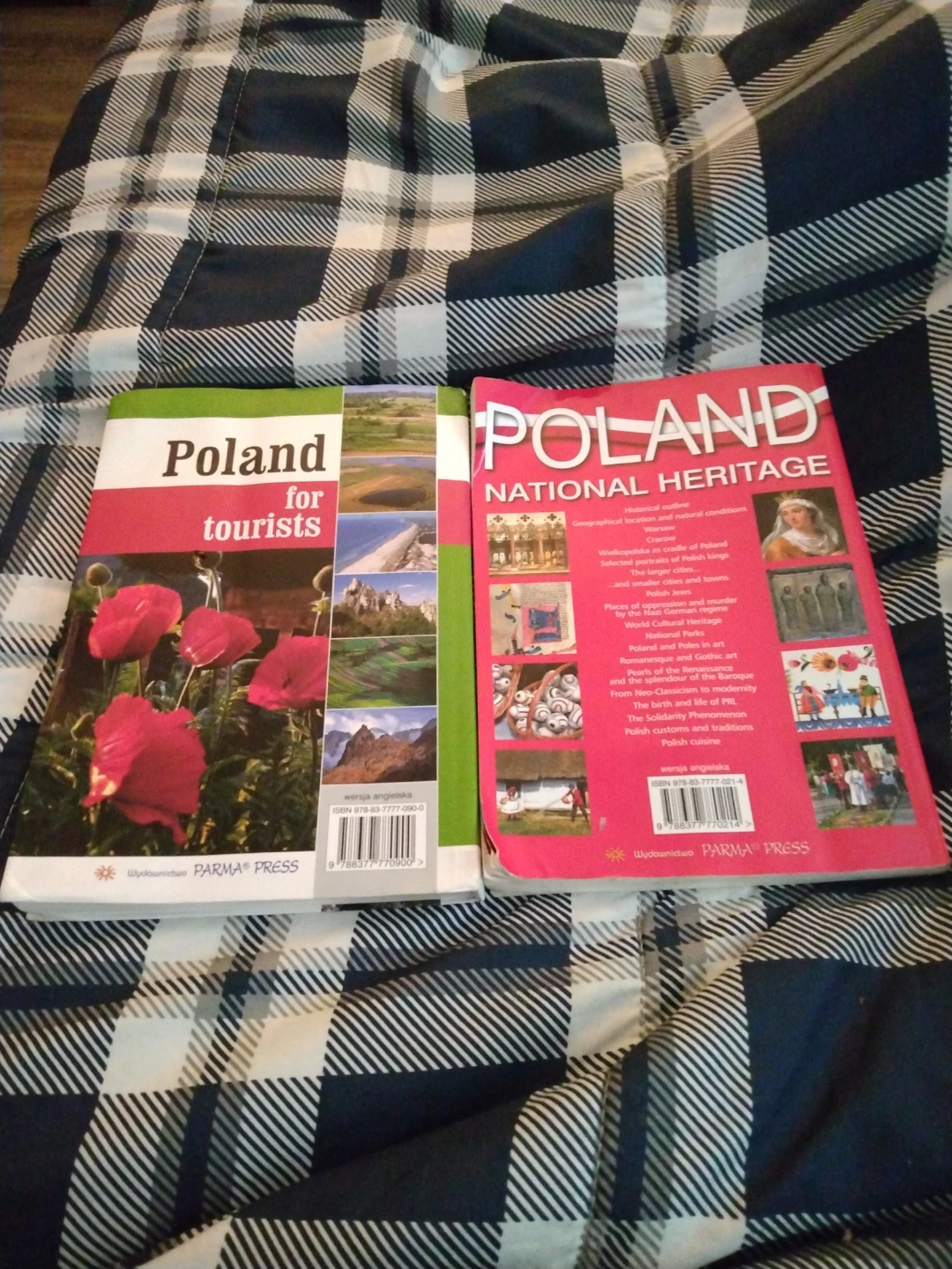 Two Poland Travel and History Books new call 236-522-2677