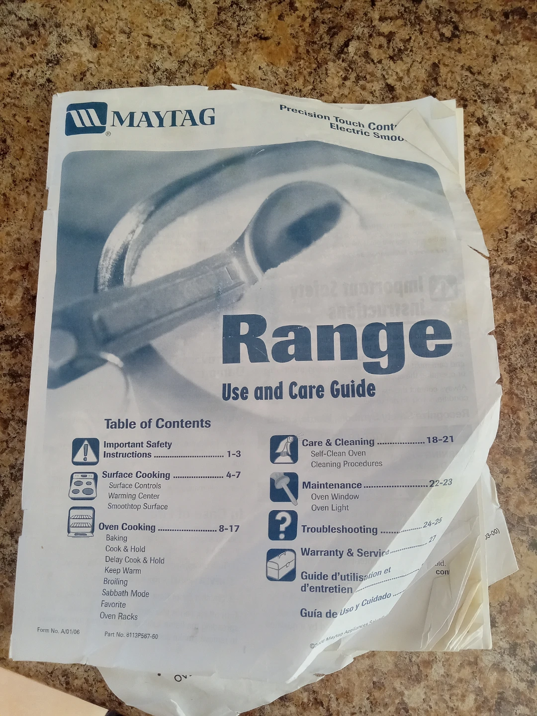 Maytag Precision Touch Control Electric Range Oven Stove - photo 5