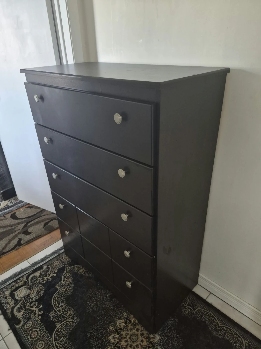Black Chest of Drawers - photo 2