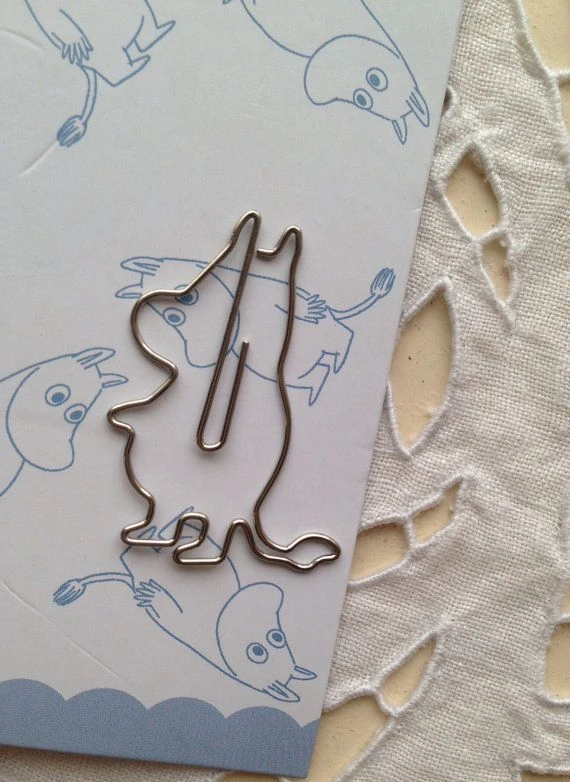 10 Moomin Character Paper Clips new - photo 3