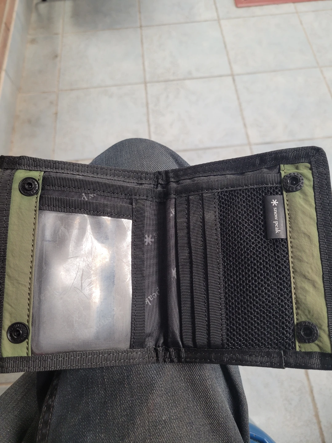 Snow Peak Tri-Fold Wallet - Olive - photo 2