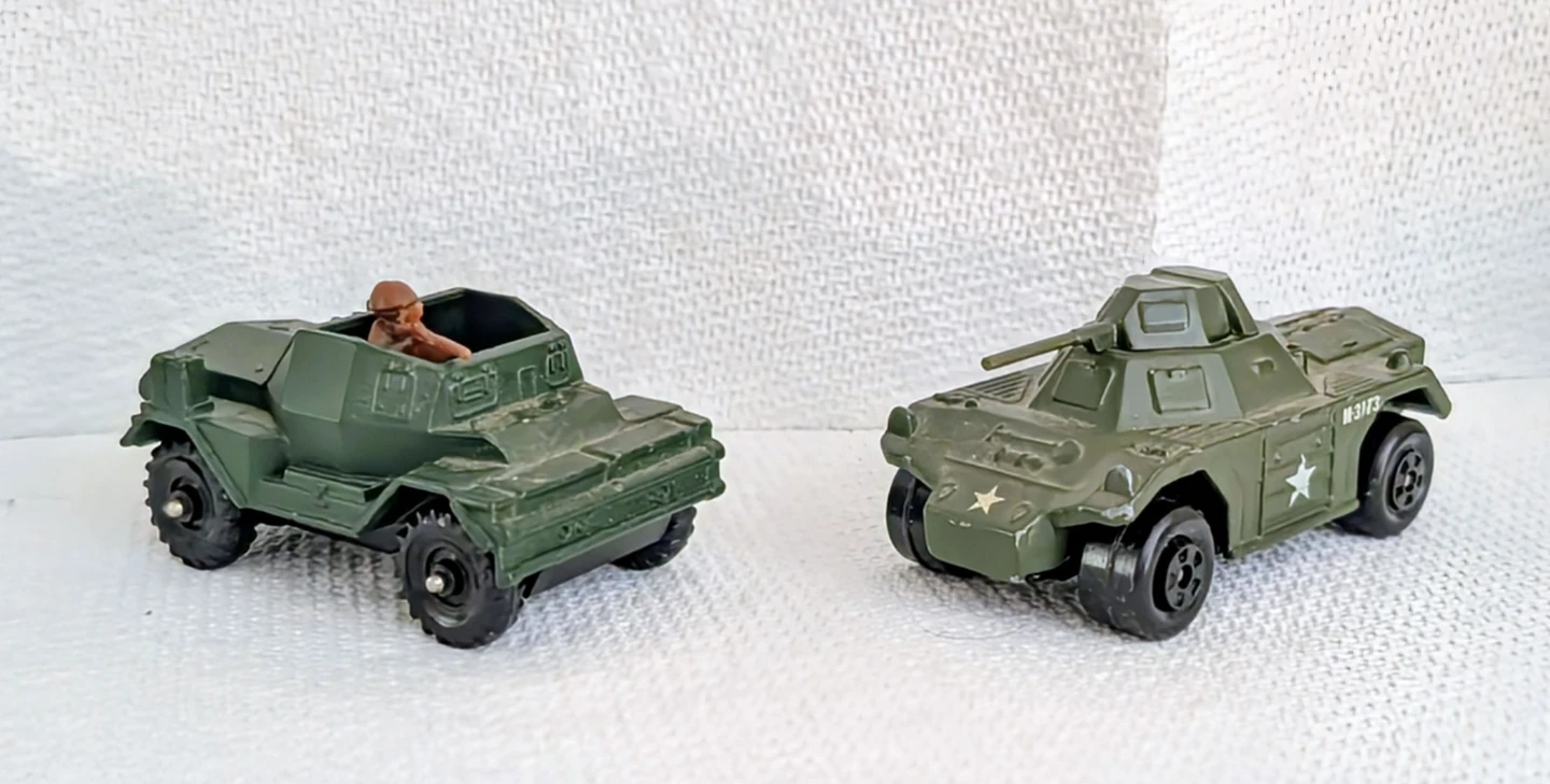 Corgi and Matchbox Military Vehicles