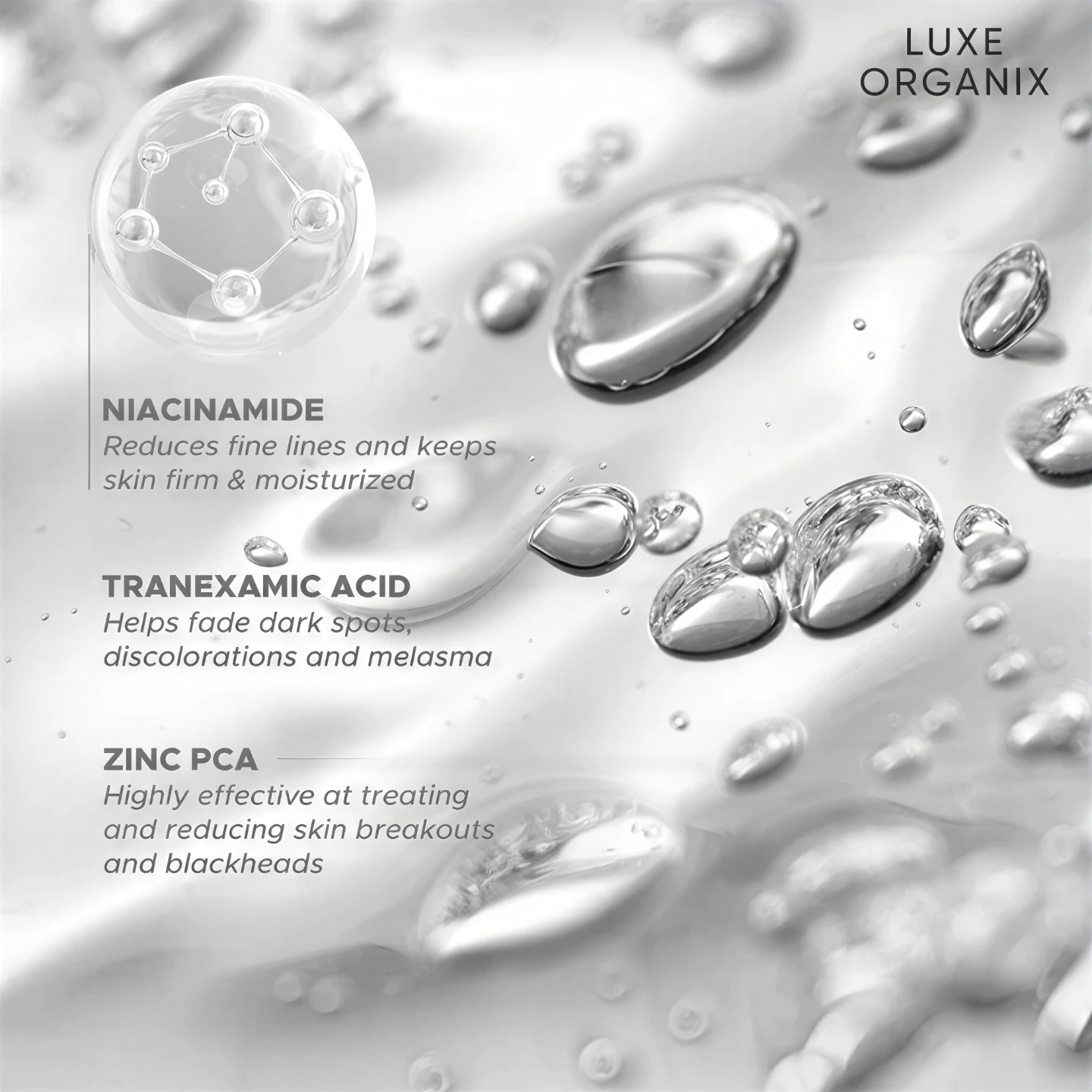 LUXE ORGANIX Miracle Repair Luminous Bright Serum 30ml - photo 3