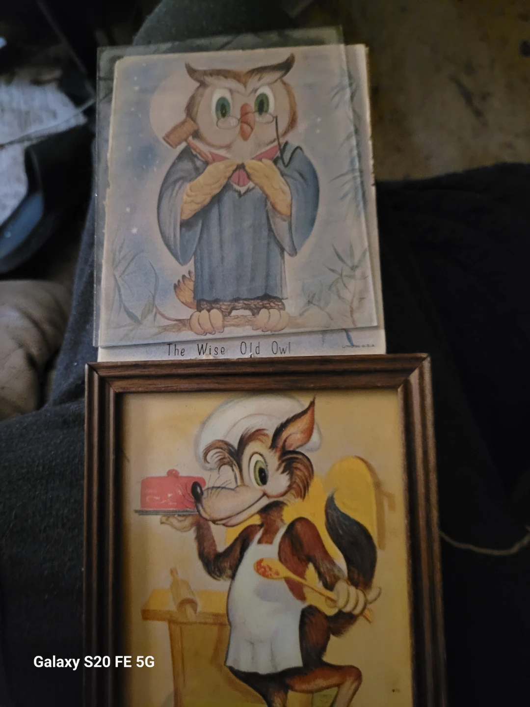 Vintage Storybook Themed Wall Art Prints
