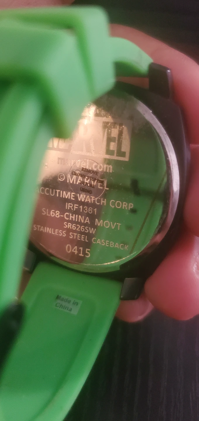 Marvel Iron Fist Accutime Watch new no box - photo 2