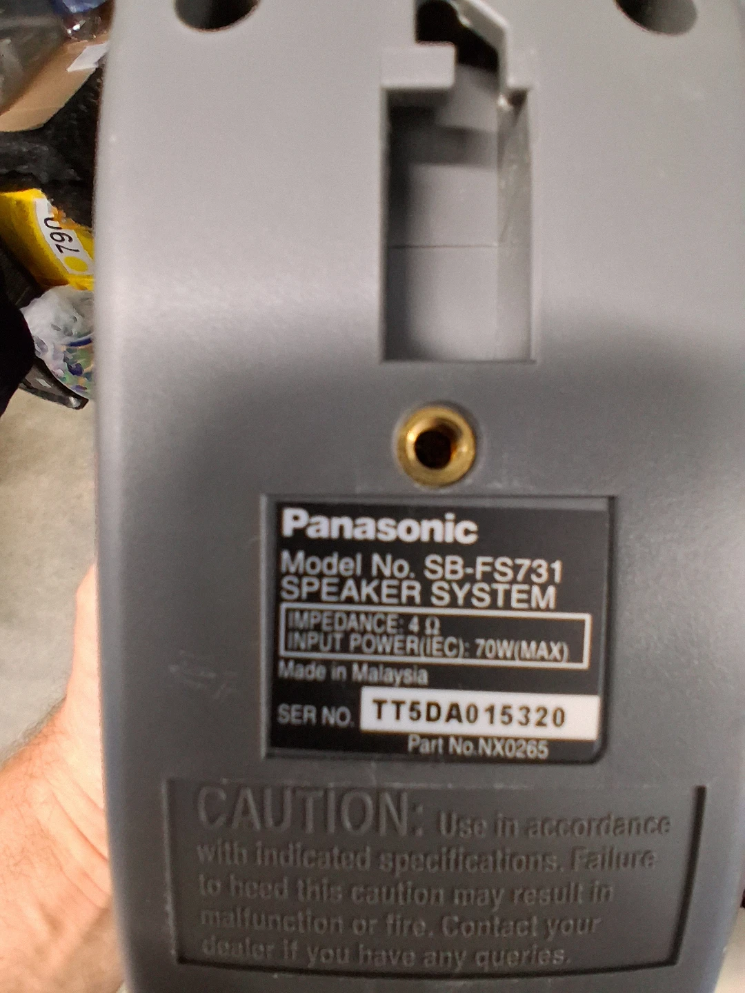 Panasonic Home Theater Speaker Set - photo 5
