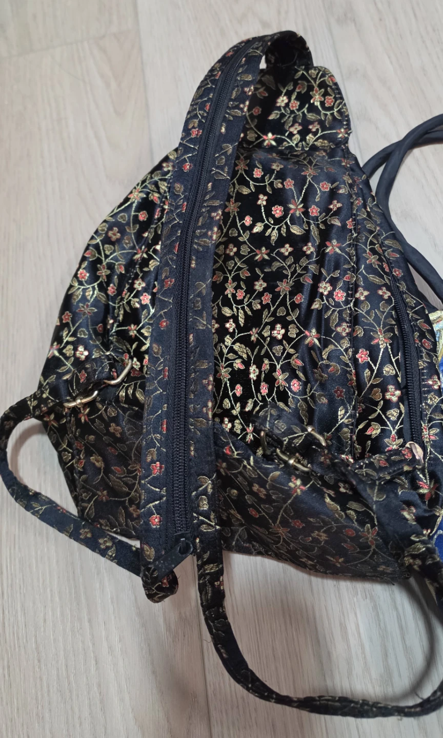 3 Ortiental Fabric Bags (backpack/ tote / bag) - photo 4