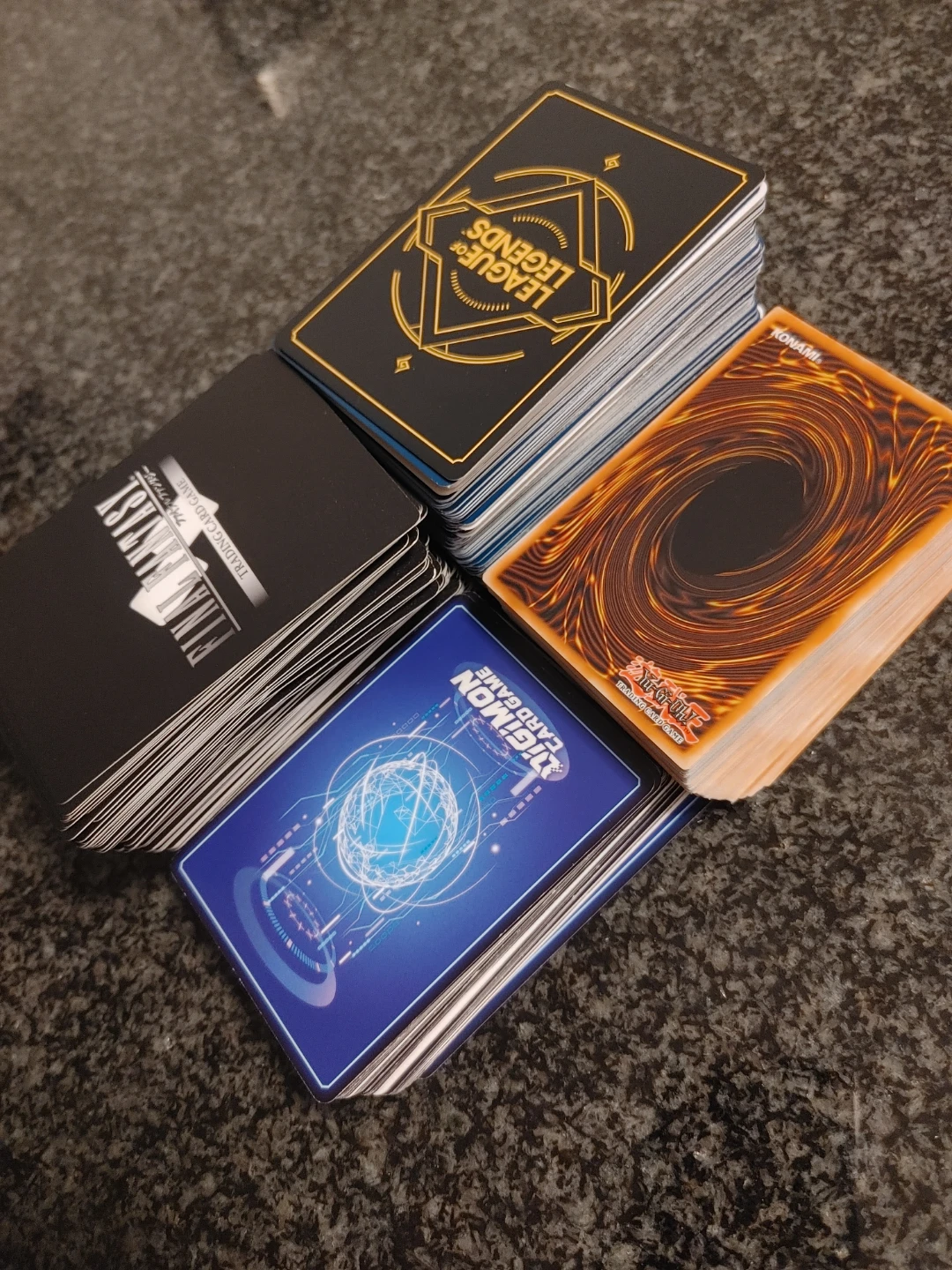 Assorted Trading Card Decks