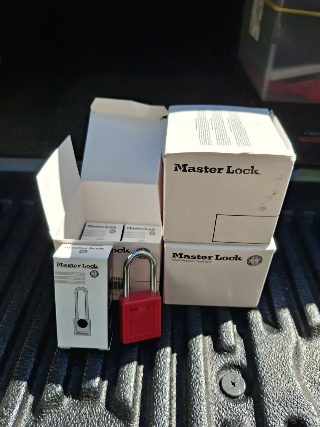 Master Lock Padlocks, Set of 3