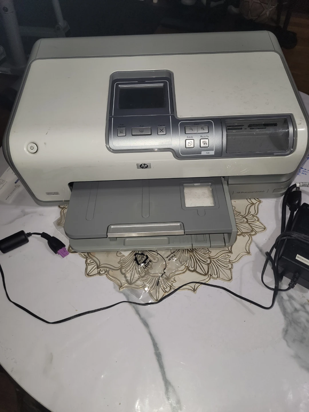 HP Photosmart D7360 Printer - photo 3