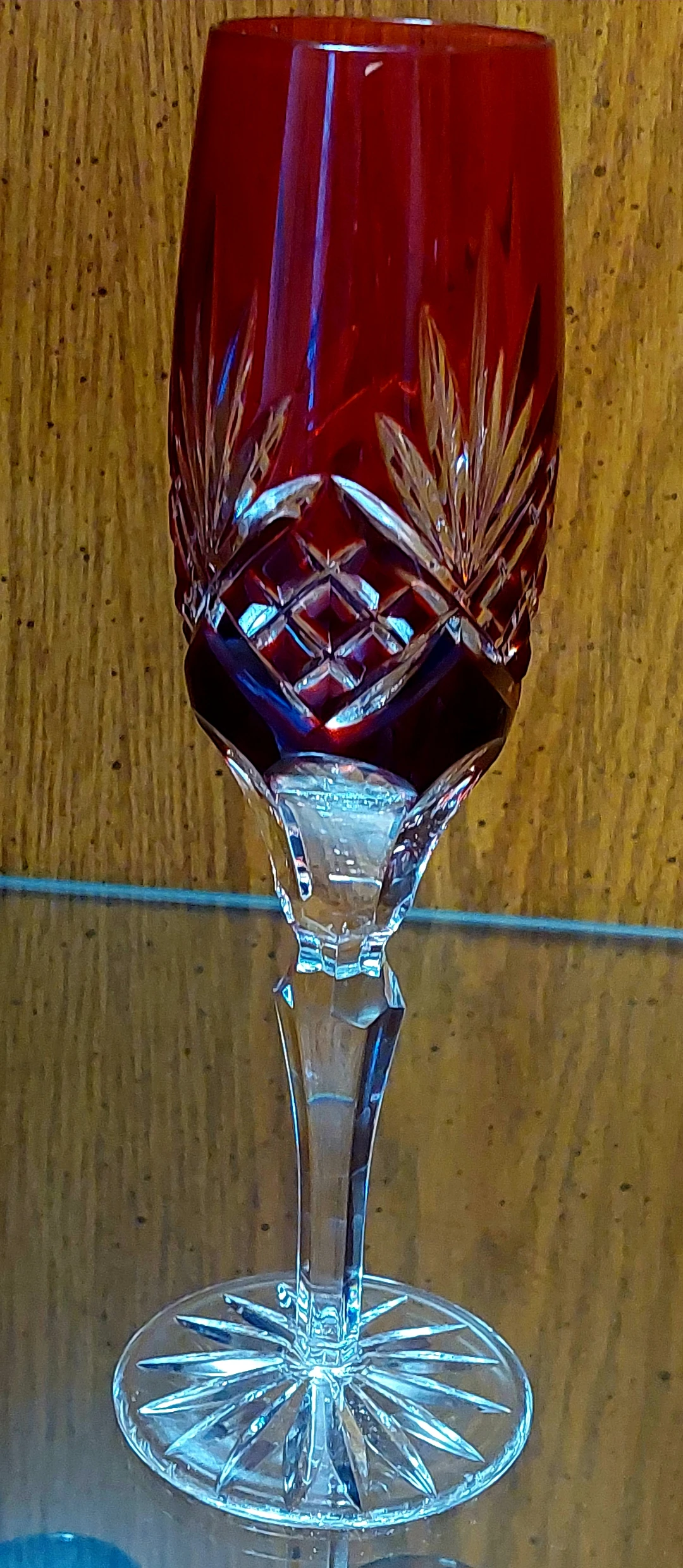 Ajka Caroline  Multi-Colored Crystal Champagne Flutes - photo 2