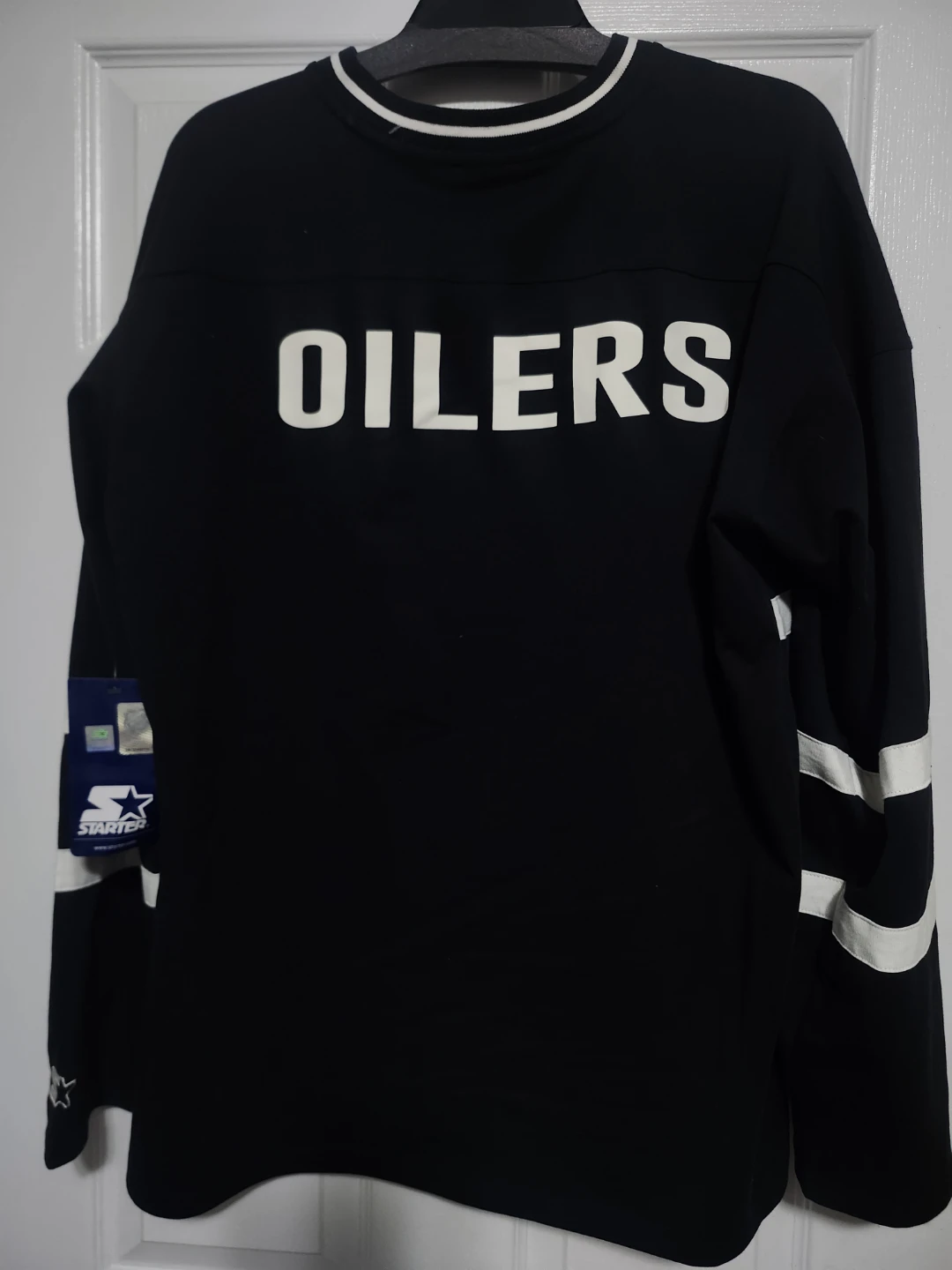Size Large New Starter Edmonton Oilers Jersey - photo 4