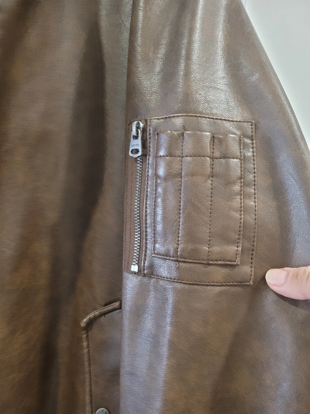Levi Strauss & Co. Brown Bomber Jacket XL - photo 4