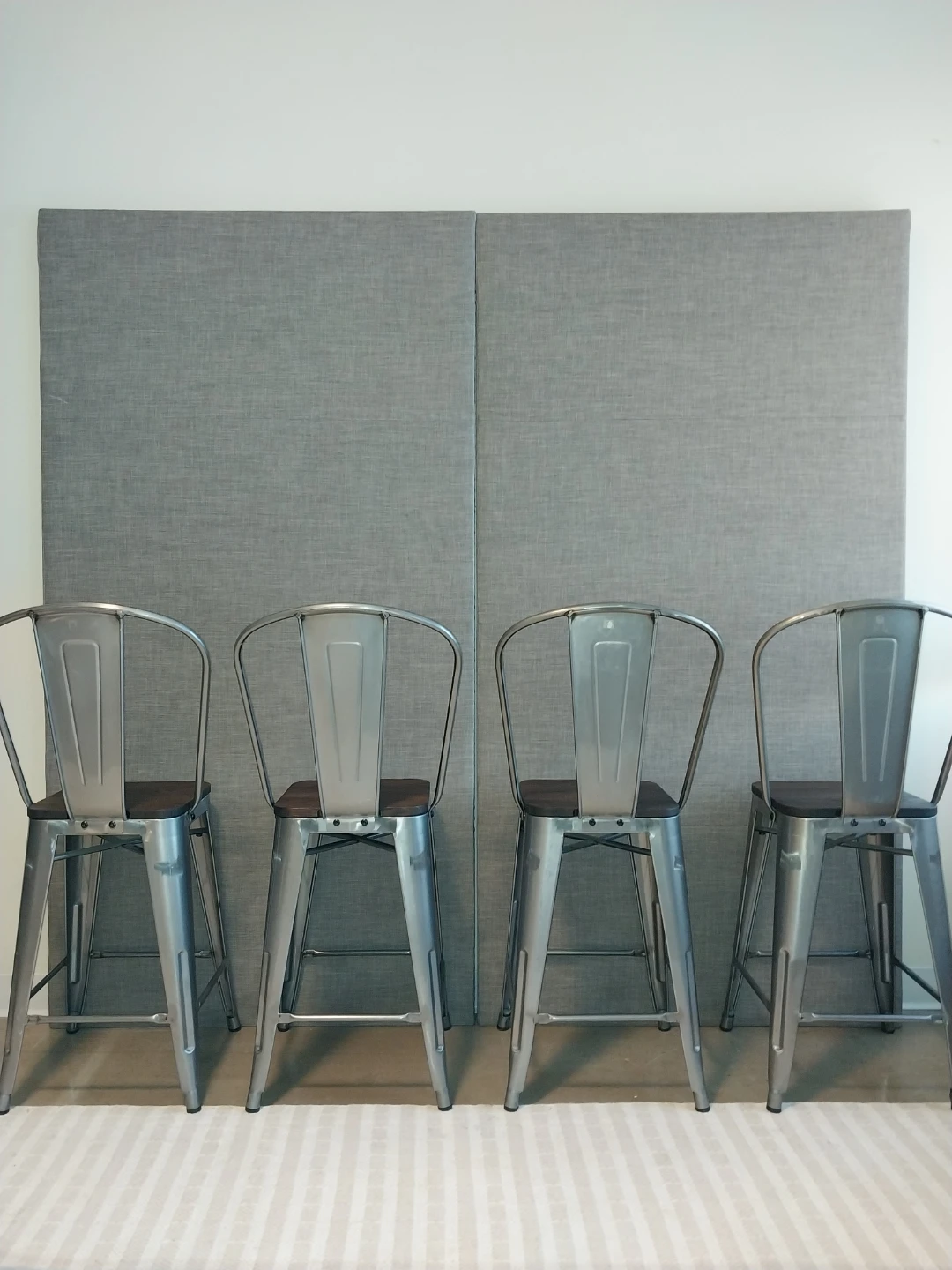 DHP Luxor Bar Stools – Set of 4, 24” Counter Height - photo 5