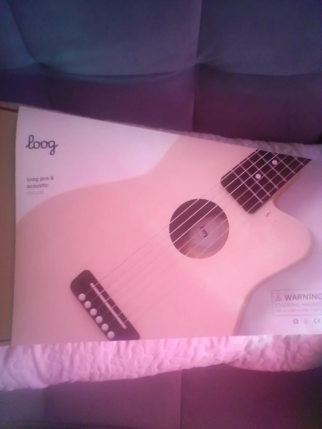Loog Pro 6 Acoustic Guitar Natural - photo 2