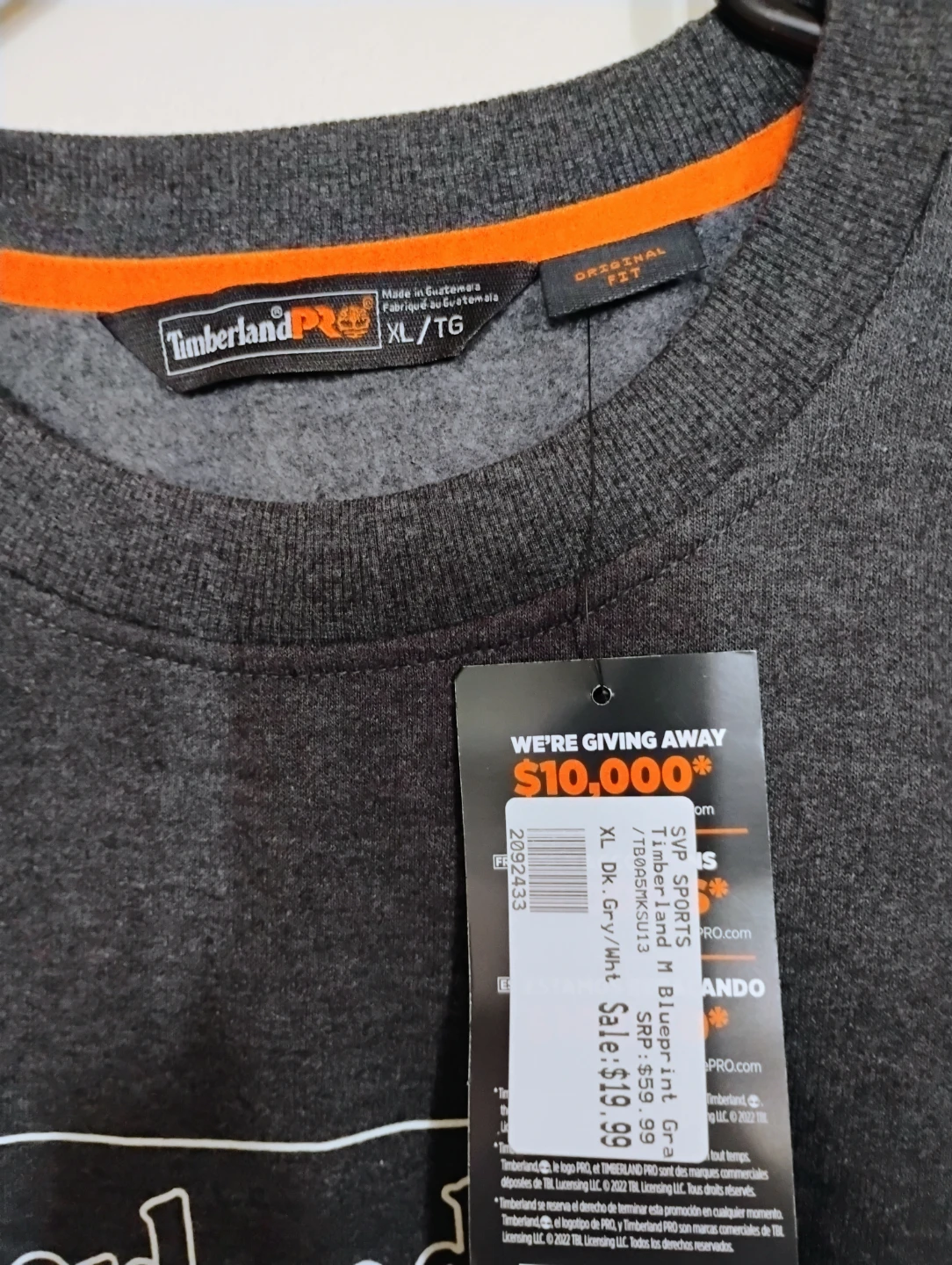 Timberland PRO Blueprint Crewneck Sweatshirt - XL - photo 5