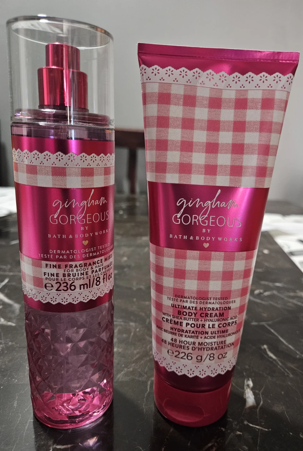 Bath & Body Works Gingham Gorgeous Mist and Cream Set - photo 3