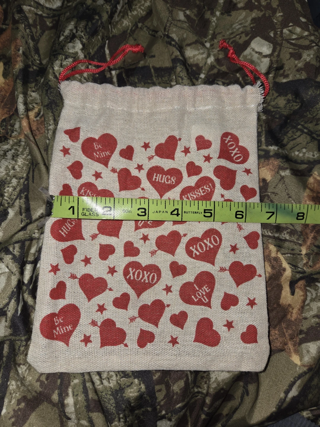 Canvas-Blend 'Hearts & Sentiments' Cinch Bag - photo 3