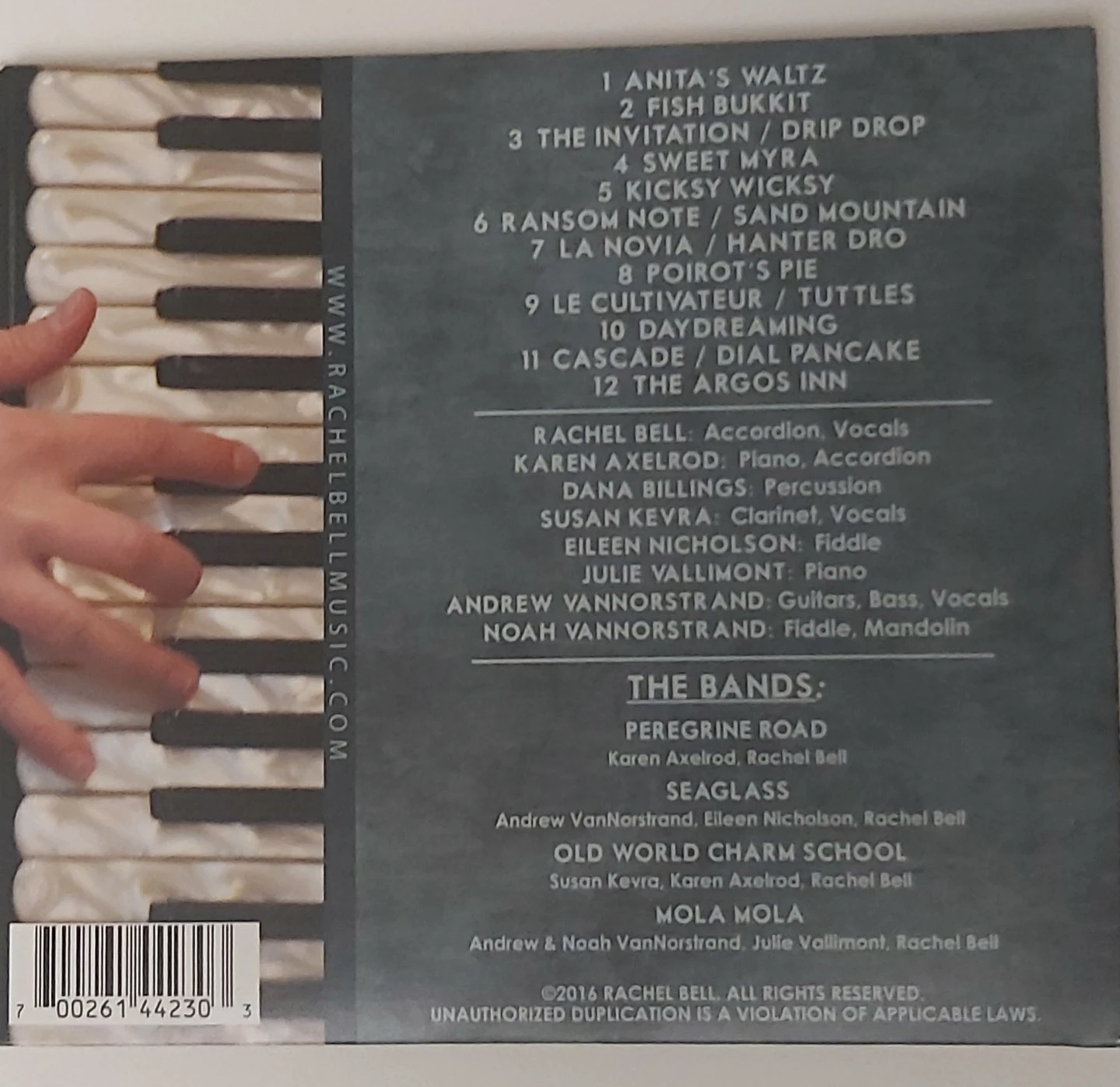 Rachel Bell - Tone Chamber Audio CD - photo 2