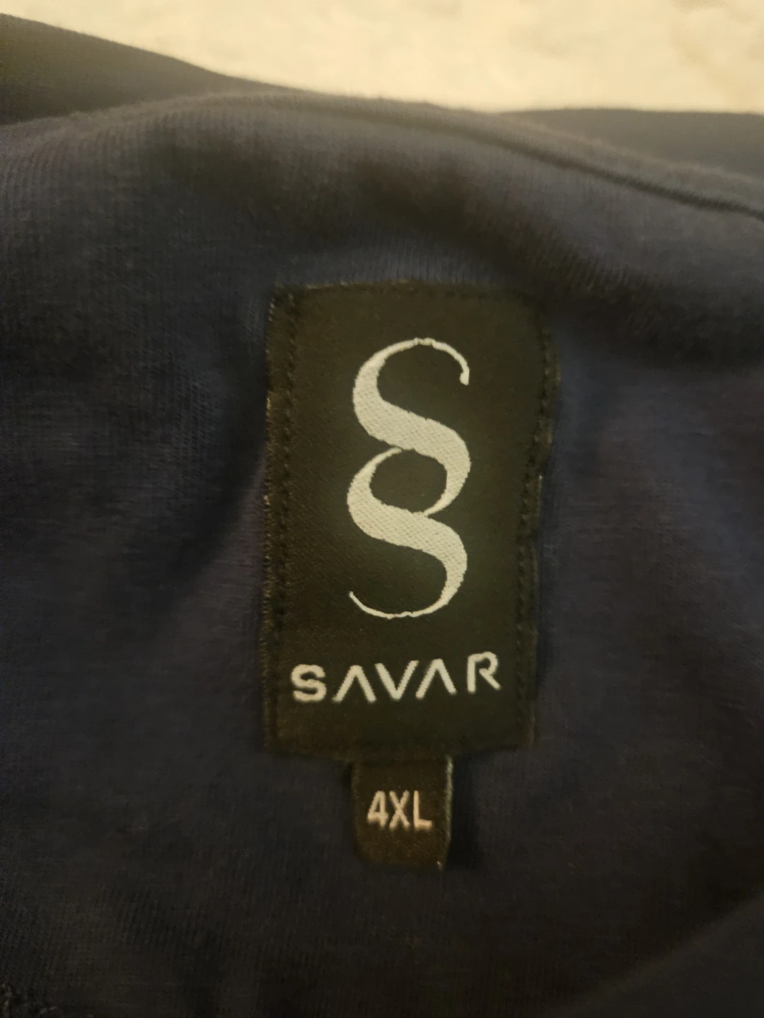 SAVAR Italy Blue T-Shirt Size 4XL - photo 4