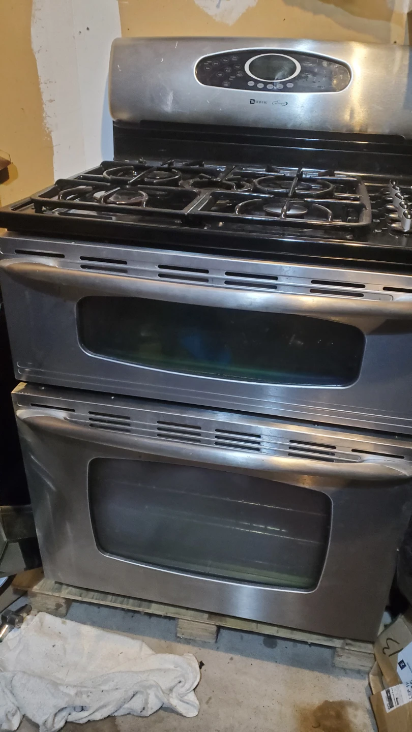 Maytag Gemini Double Oven Gas Range