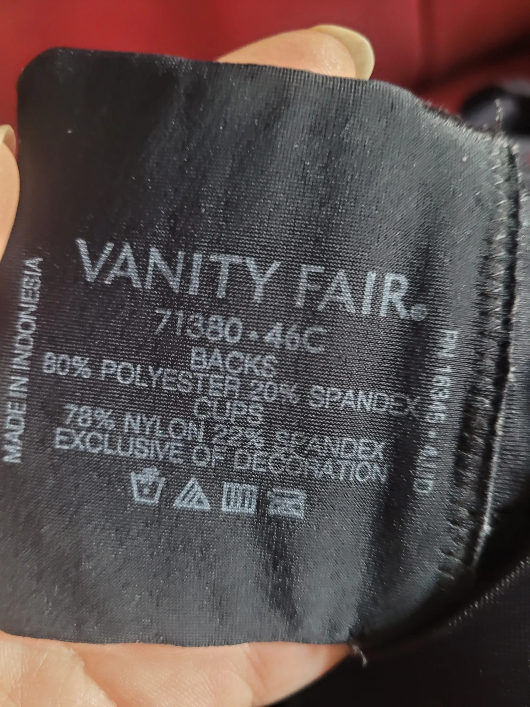 40C vanity fair bra - photo 2