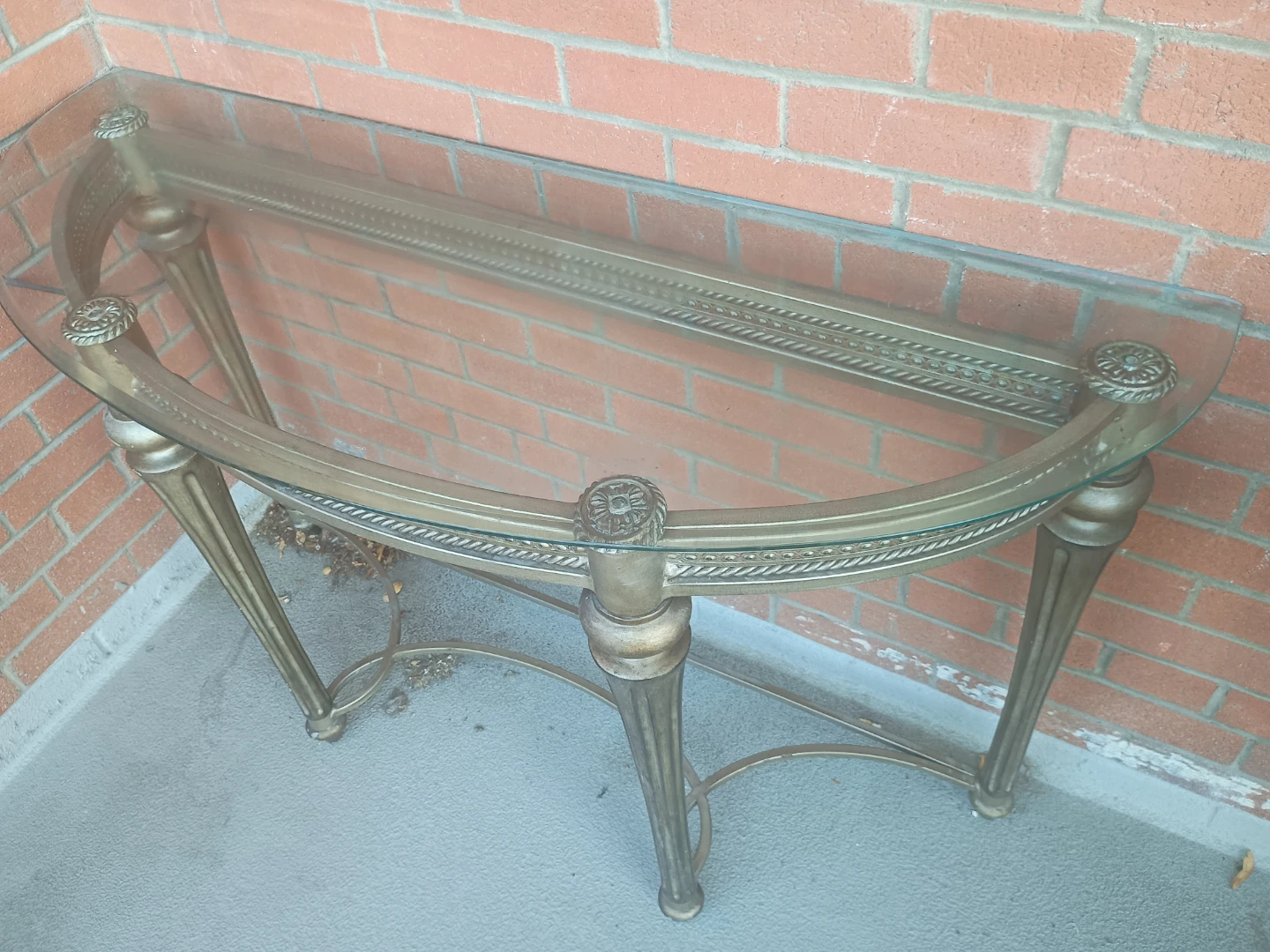 Glass Console/Auxiliary Table - photo 4