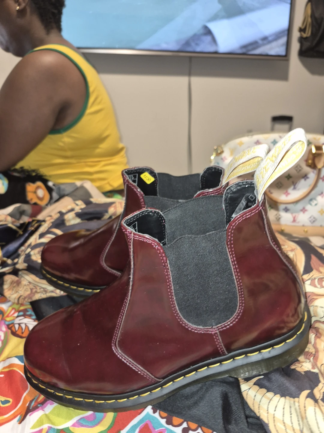 Dr. Martens Chelsea Boots Burgundy - photo 3